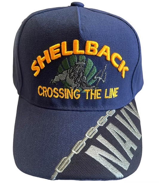 NAVY HAT SHELLBACK CROSSING THE LINE 555