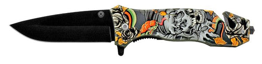 KNIFE KS31325-3 4.5 IN SKULL