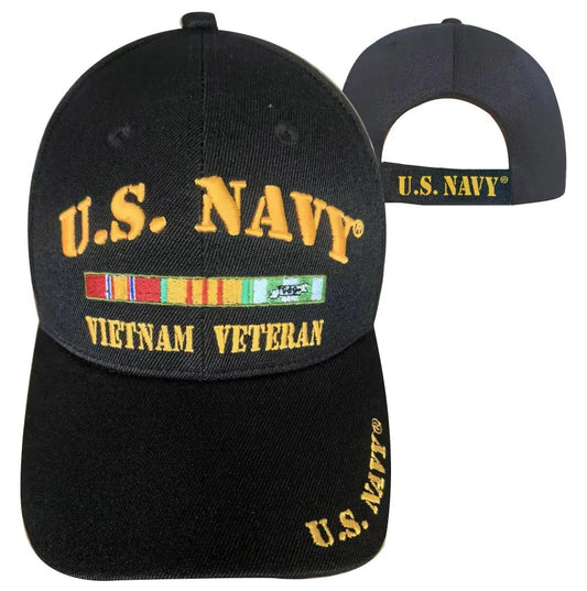 CAP-NAVY HAT VIETNAM VET CAP611E
