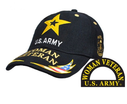 ARMY HAT WOMAN VETERAN CP00107