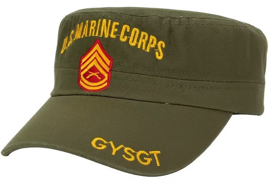 MARINE HAT GYSGT OLIVE PATRO 723