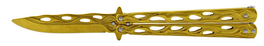 KNIFE ABK6602GD BUTTERFLY GOLD
