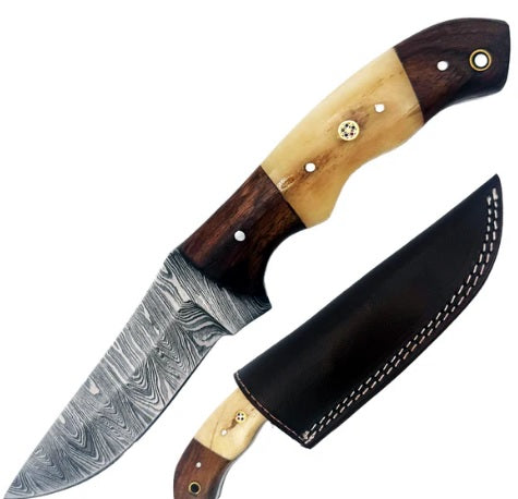 KNIFE BC-826DB 9 IN BONE DAMASCU