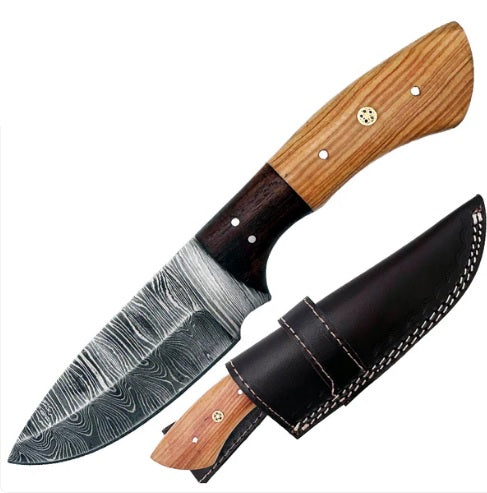 KNIFE BC-832-DB 9 IN BONE DAMASC