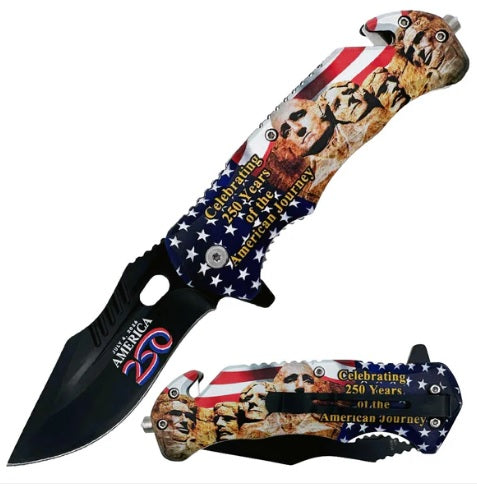 KNIFE US2916-1 4.5IN AMERICA 250