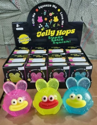SQUISHY JELLY HOPS - SOLD BY DOZEN ONLY