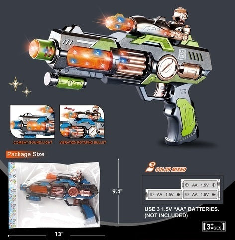 GUN W/SOUND & LIGHT 2320