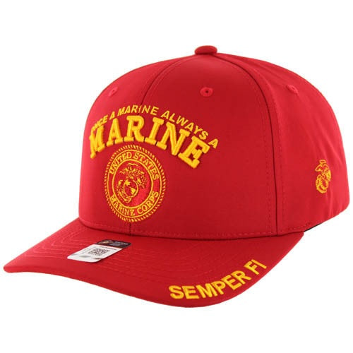 MARINE HAT ONCE SEAL RED 004-02