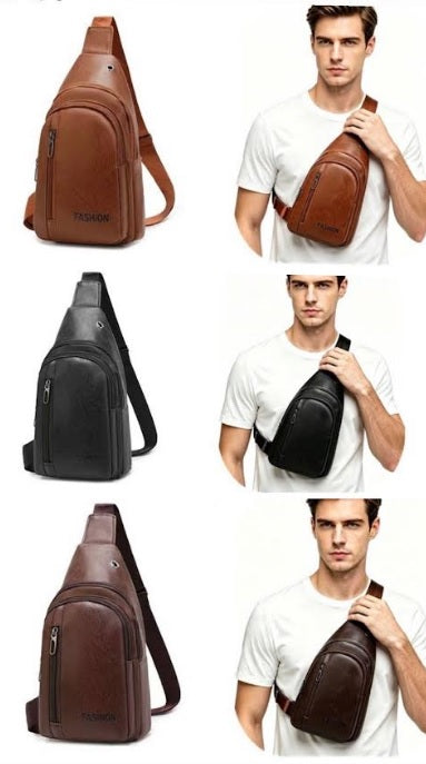 CROSSBODY VEGAN LEATHER