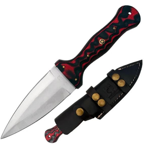 KNIFE TT-109RD  9 IN HUNTING