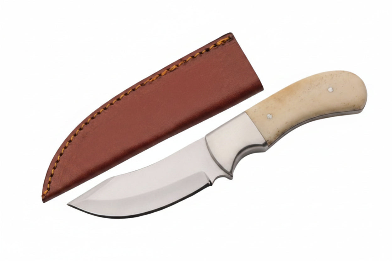 KNIFE 203548-BO 7.5IN BONE SKINN