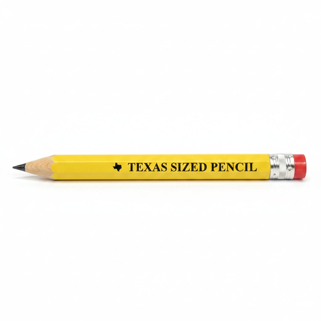 PENCIL JUMBO YELLOW - SOLD BY HALF DOZEN ONLY