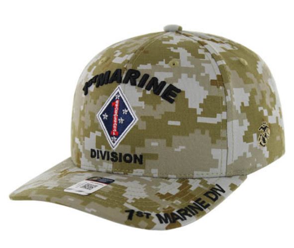 MARINE HAT 1ST DIVISION CAMO