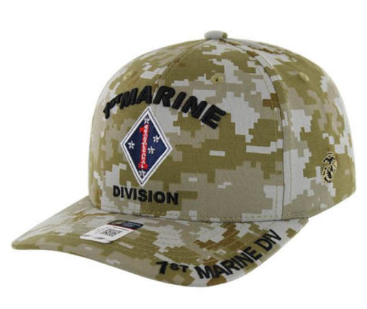 MARINE HAT 1ST DIVISION CAMO