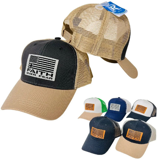 CAP-FAITH OVER FEAR MESH HT2188