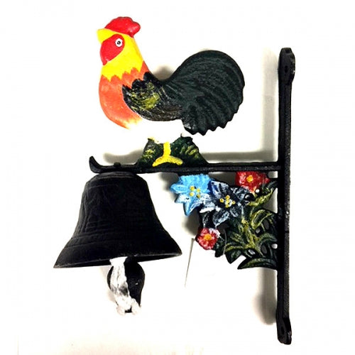 Texas Decor - Cast Iron Rooster Bell 56681