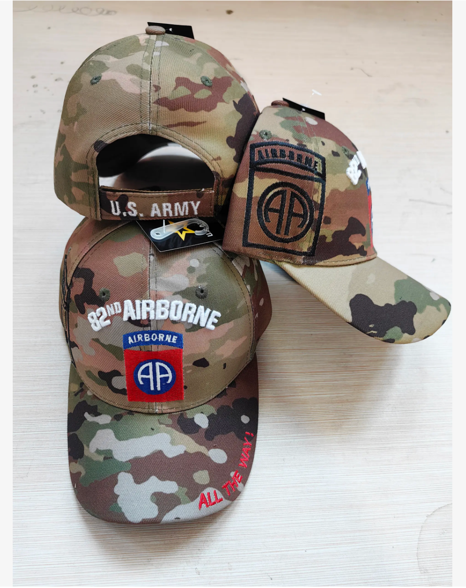 ARMY HAT 82ND AIRBORNE CAMO 627AC