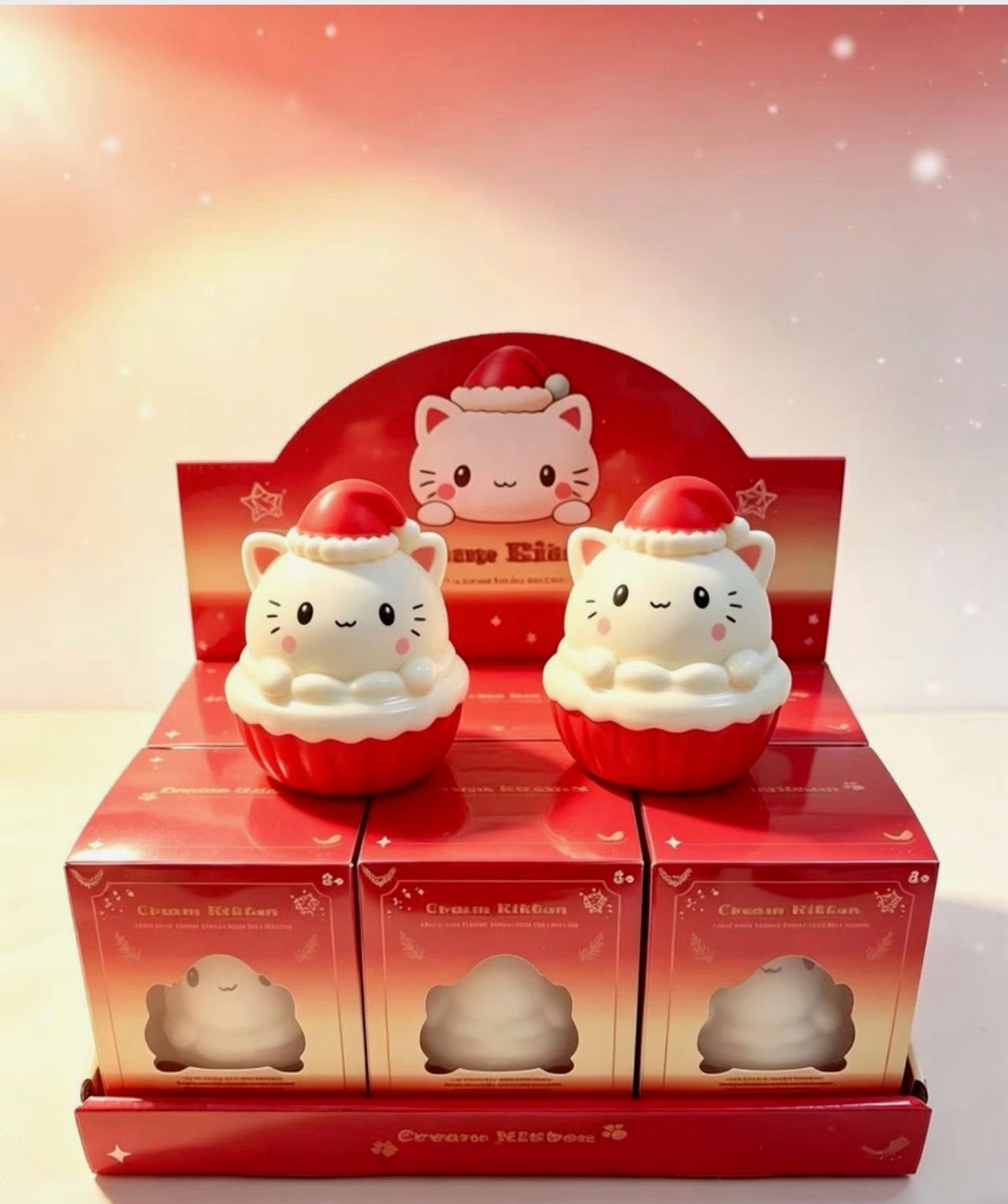 KITTY CUP CAKE (ONLY SOLD BY THE BOX (6PCS)) (CRUNCHY)