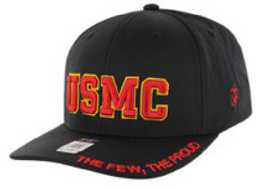 MARINE HAT USMC THE FEW BK