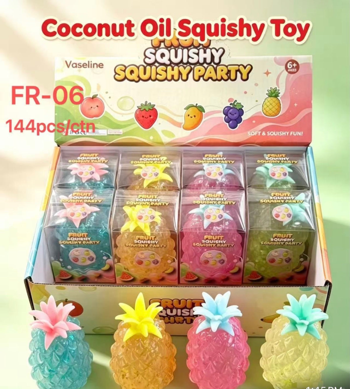 PINEAPPLE COCONUT OIL - ONLY SOLD BY THE DOZEN