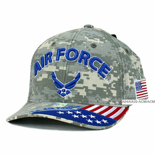 United States Air Force Hat- ''AIR FORCE'' Wing, Flag Bill A04AIA20-ACM/ACM