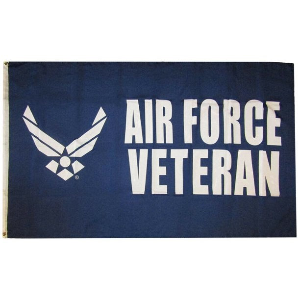 Flag - U.S. Air Force Veteran Wings 3X5 #1715