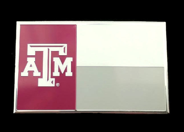 NCAA Texas A&M Aggies State Flag Auto Emblem