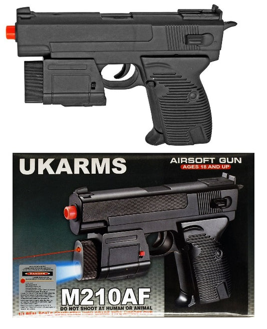 Airsoft Gun M210AF w/Laser