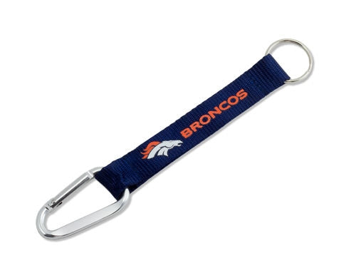 NFL Denver Broncos K/C Carabiner Lanyard