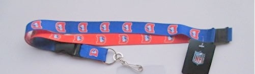 NFL Denver Broncos Lanyard Retro Two-Tone