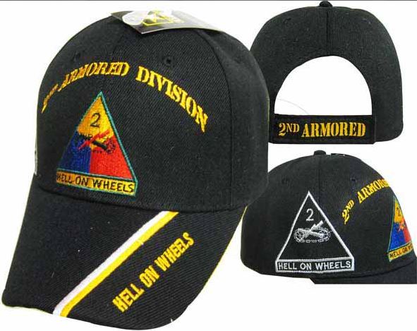 United States Army Hat- 2nd Armored Div. CAP570