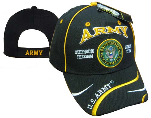 United States Army Hat Defending Freedom Seal CAP595F