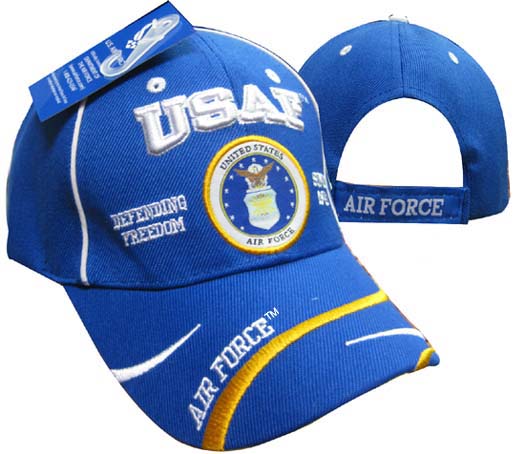 United States Air Force Hat - USAF Defending Freedom Seal CAP597F