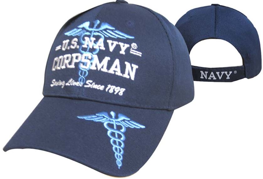 United States Navy Hat - Corpsman 1898 CAP602WB