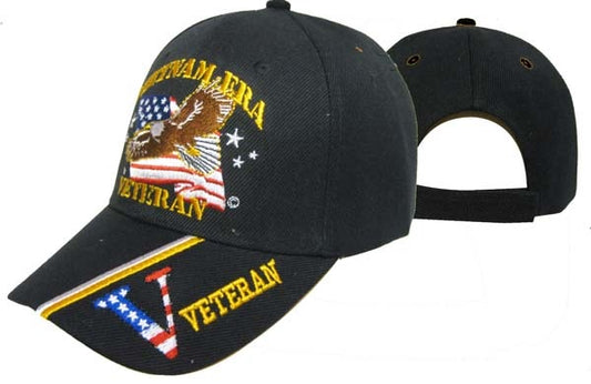 United States Vietnam Era V/Flag-BK CAP607E
