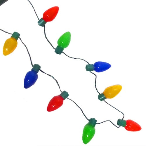Christmas Light Up Necklace 9 Bulb