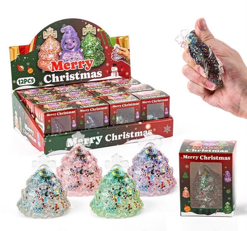 CHRISTMAS TREE SQUISHY - ONLY SOLD BY THE DOZEN