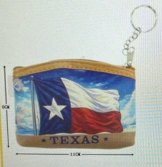 Coin Purse Texas - Only Sold by the Dozen