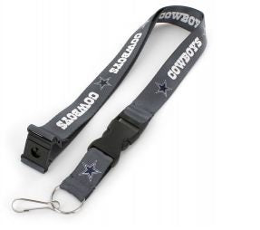 NFL Dallas Cowboys - Charcoal Lanyard