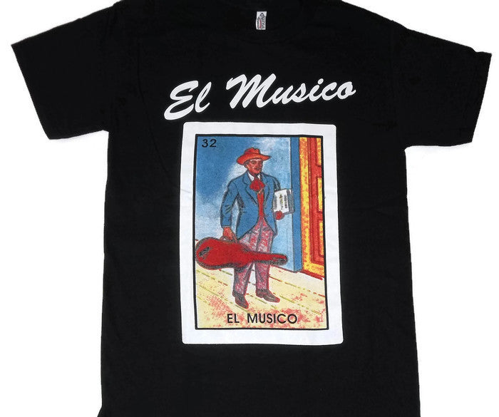 El Musico Loteria T-Shirt