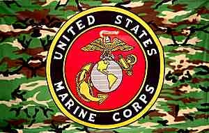 FLAG-MARINE-CAMO GREEN 1402