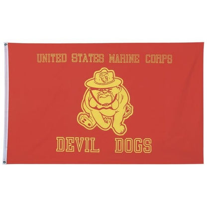 Flag - Marine Devil Dog 1407 3X5