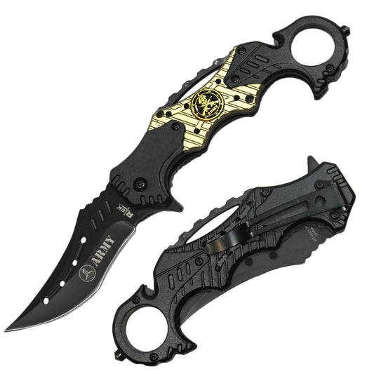 KNIFE RT4501-AR ARMY KARAMBIT