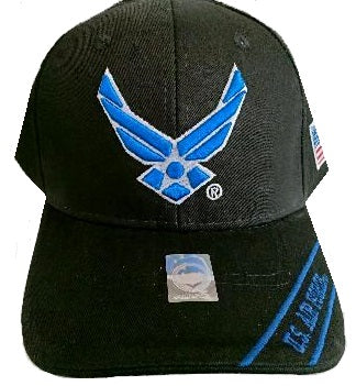 United States Air Force Hat - Wings A04AIA25-BK