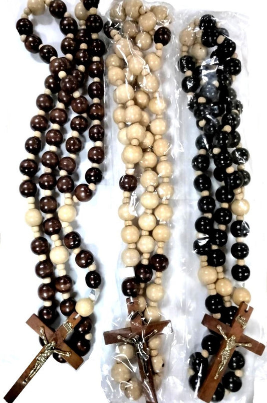 Jumbo Wood Rosary