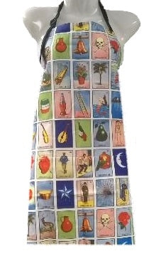 Loteria Apron- Multi Print