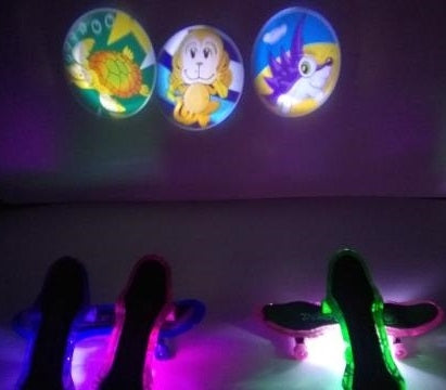 Finger Skateboard With Light 6614 SOLD BY THE DOZEN