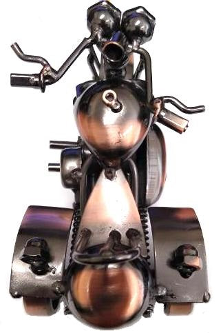 Texas Decor - Metal Motorcycle M26D-1