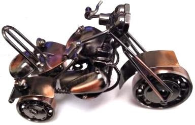 Texas Decor - Metal Motorcycle M26D-1