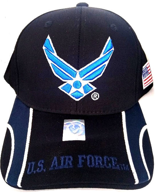 United States Air Force Hat- Wings A04AIA24-BK/BK